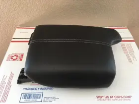83450-t2f-a21zc Honda 2013-14-2015-16-2017 Accord Center Console Armrest Lid Black Leather /oem
