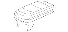 Honda 83450-ts8-a01za Genuine Armrest Assembly