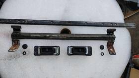 Honda 84460-sh2-a11 88-91 Crx Rear Cargo Divider Build Kit Blue Interior Oem Parts