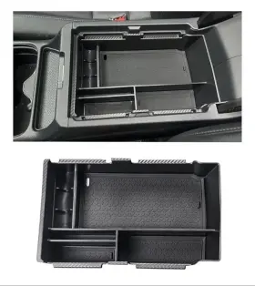 Crv-001 Honda Cr-v 2023-24 Center Console Organizer Tray Carbon Edition Storage Box New