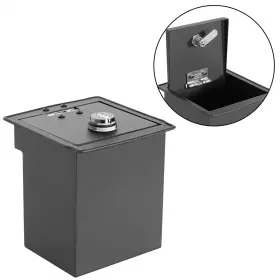 Hooke Road 797034997405 Fit 18-26 Jeep Wrangler Jl Gladiator Jt Steel Center Console Safe Lockbox Vault