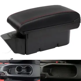 Hrchcg 438197332231 Consoles Armrest For Toyota 86 Gt86 / Subaru Brz Center Dual Storage Box