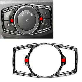 Hukyu 890000326909 Car Headlight Switch Control Decorative Panel Trim For Ford Fusion Mondeo 13-19