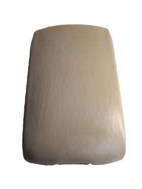 Hyundai 241-11555a 2009-2012 Genesis Sedan Center Console Armrest Cover Lid Beige With Bin