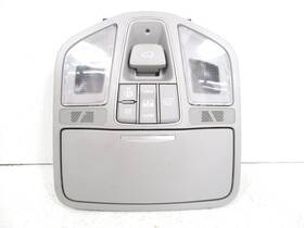 Hyundai 241-13203 2017-2019 Santa Fe Gray Overhead Lamp Console With Sunroof Oem Lkq