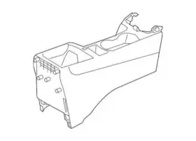 84611-3y000-ry Hyundai 84611 3y000ry New Genuine Black Center Console
