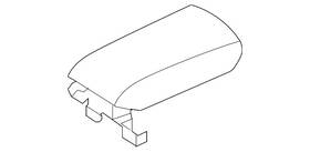 Hyundai 84660-c2000-ppb Genuine Console Armrest