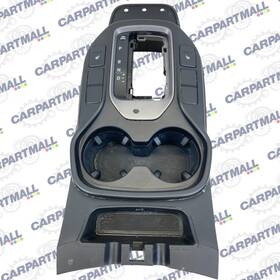 Hyundai 93310-2w210 2013-2019 Santa Fe Center Console Shifter Bezel With Cup Holder And Switches