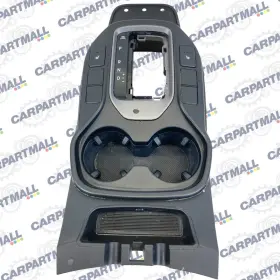 93310-2w210 Hyundai 2013-2019 Santa Fe Center Console Shifter Bezel With Cup Holder And Switches