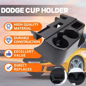 Ikaufen 980595490595 Cup Holder Center Console Organizer For Dodge Ram 1500 2500 3500 1999 2000 2001