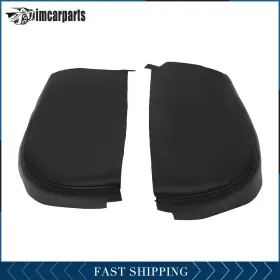 Im16369301s Imautoparts Pair Black Center Console Armrest Cover Lid Leather For 2007-2013 Acura Mdx