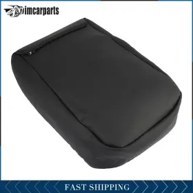Im15307401rts Imcarparts Black Leather Center Console Armrest Lid Cover For 07-14 Chevy Silverado Front