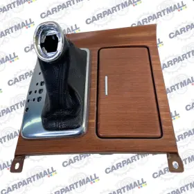 Infiniti 2006-2008 M45 M35 Auto Trans Center Console Shift Shifter Boot And Bezel Wood