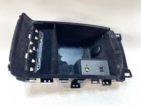 Infiniti 969ra-4gt0a 14-22 Q50 Q60 Center Console Storage Aux Jack Usb Port Panel Cover Oem