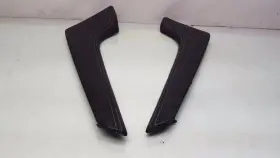 3.0tt Infiniti Q50 16 17 2016 2017 Center Console Leather Trim Side Panels - Black