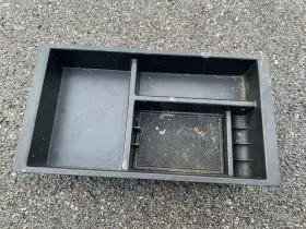 11534804 Issecondery Fits 2015-2018 Sierra Yukon Xl Silverado Center Console Organizer Tray Black