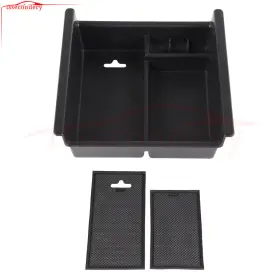 11534807 Issecondery Fits 2010-2018 Toyota 4runner Suv Center Console Organizer Tray Black Plastic
