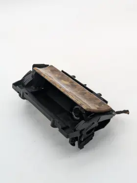 2r83-8104822-a Jaguar 2005 X Type Console Ashtray Ash Tray Storage Compartment Wood Grain