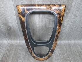 Jaguar 2w93f044h96ab 04-09 Xj8 Xj8r Woodgrain Center Console Gear Shifter Bezel Panel Trim Oem