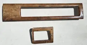 624l Jaguar 81-91 Xjs He Trim Cover Panel Bezel Dashboard Front Center Set Of 2 Oem