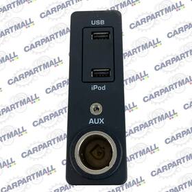 Jaguar A2c5336865900 2009-2015 Xf Console Usb Aux Auxiliary Jack Socket Port
