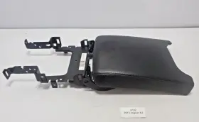C2d15585 Jaguar 2010-2019 Oem Xj Front Center Console Armrest Leather Ebony Black