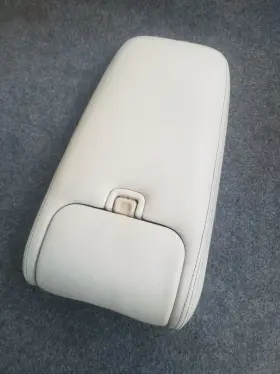 Gnf7670ca Jaguar Xj8 X308 Center Console Lid Armrest With Cup Holder Ivory Ned Oem 1998-2003