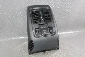 225-jeep Jeep 14-22 Grand Cherokee Black Oem Rear Console Mounted Trim Panel Vents Factory Oe