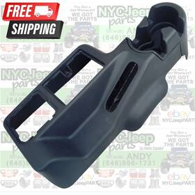 Jeep 5hj98zj3ab 2003-2006 Wrangler Tj 2pc Short Stubby Mini Center Console Cup Holder