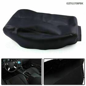 Jijiamotor13 J-02itg3708pbk Fit For 08-10 Dodge Charger Leather Synthetic Center Console Armrest Lid Cover