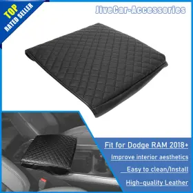 Jca2025031723 Jive-car-accessories Center Console Armrest Box Pad Protective Case Cover Mat For Dodge Ram 1500 18