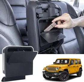 Jc-je-081 Jkcover Center Console Hidden Organizer Box Compatible With 2018-2024 Jl/jlu And Jt