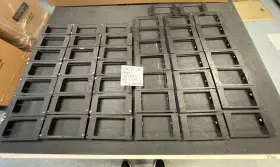 425-6096 Jotto Console Faceplate 6096 - 4 Inch Whelen 295 Series