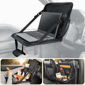 Usa1902-06101 Joytutus 3 In 1 Steering Wheel Eating Tray Car Back Seat Laptop Large Black