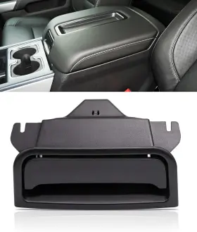 Km-54 Kallia Kerman Center Console Armrest Latch Fit For 2014-2018 Chevrolet Gmc Lid Black