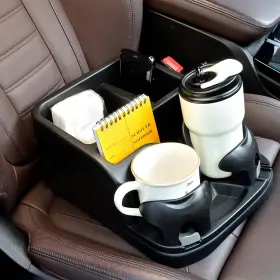 Xs021-all Keyiduid Center Console For Cars Car Organizer With Drink Holder Adjus