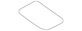 Kia 84631-m7100 Genuine Accessory Tray Mat