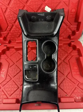 84651-1u005 Kia 2013-2015 Sorento Console Gear Indicator Shifter Trim Bezel With Cup Holder Oem