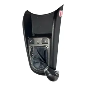 84651-2ka01 Kia 2013 Soul Center Console Shifter Trim Bezel With Heated Seat Switch Oem