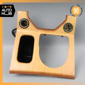 Lr013573 Land Rover 10-16 L319 Lr4 Hse Center Console Shifter Trim Bezel Wood Oem