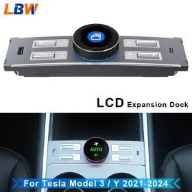 Us-mt00058 Lbw Us-mt00058/hb-14-02 Lcd Intelligent Expansion Dock Fit For Tesla Model 3 Y 2021-2024 Central Control