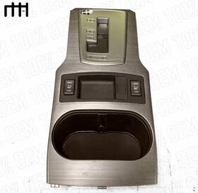 Legacy 76e484 10-14 Subaru Outback Shifter Shift Cover Trim Panel Cup Holder Bezel