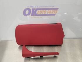 Lexus 241-14066 23 2023 Es350 F Sport Center Console Arm Rest Lid With Trim Red Leather