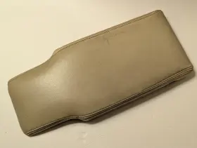 3w1x-54644a96-ad Lincoln Oem 2003-2011 Town Car Armrest Center Console Storage Lid Tan Beige Qf