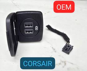Lincoln Lu5t19j211cb 2020 - 2024 Corsair Dual Usb Adapter Charging Port Lu5t-19j211-cb