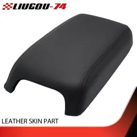 Big64116 Liugou74 Fit For 2011-2022 Dodge Charger Leather Console Lid Armrest Replacement Cover Us