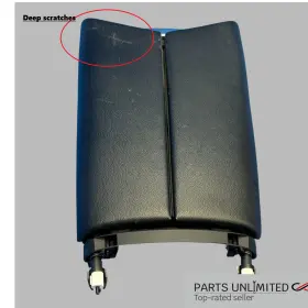 105088424 Maserati 14-20 Ghibli Oem Center Console Armrest Lid Compartment Deep Cuts