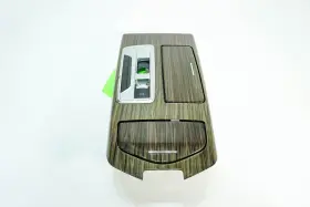 105088626 Maserati 14-17 Ghibli S Oem Center Console Wood Cup Holder Shifter Trim 5058