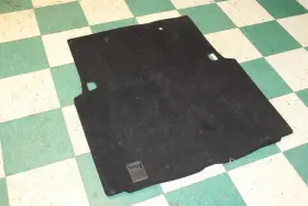 225-maserati Maserati 14-19 Ghibli Black Carpeted Oem Rear Back Trunk Cargo Floor Mat Panel Wty Oe