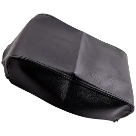 1r354q Maxpeedingrods 1x Leather Center Console Armrest Lid Cover For Toyota Tacoma 2005-2015 Black